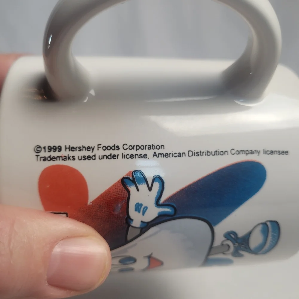 Hershey's Kiss Rainbow Coffee Mug Vintage 1999